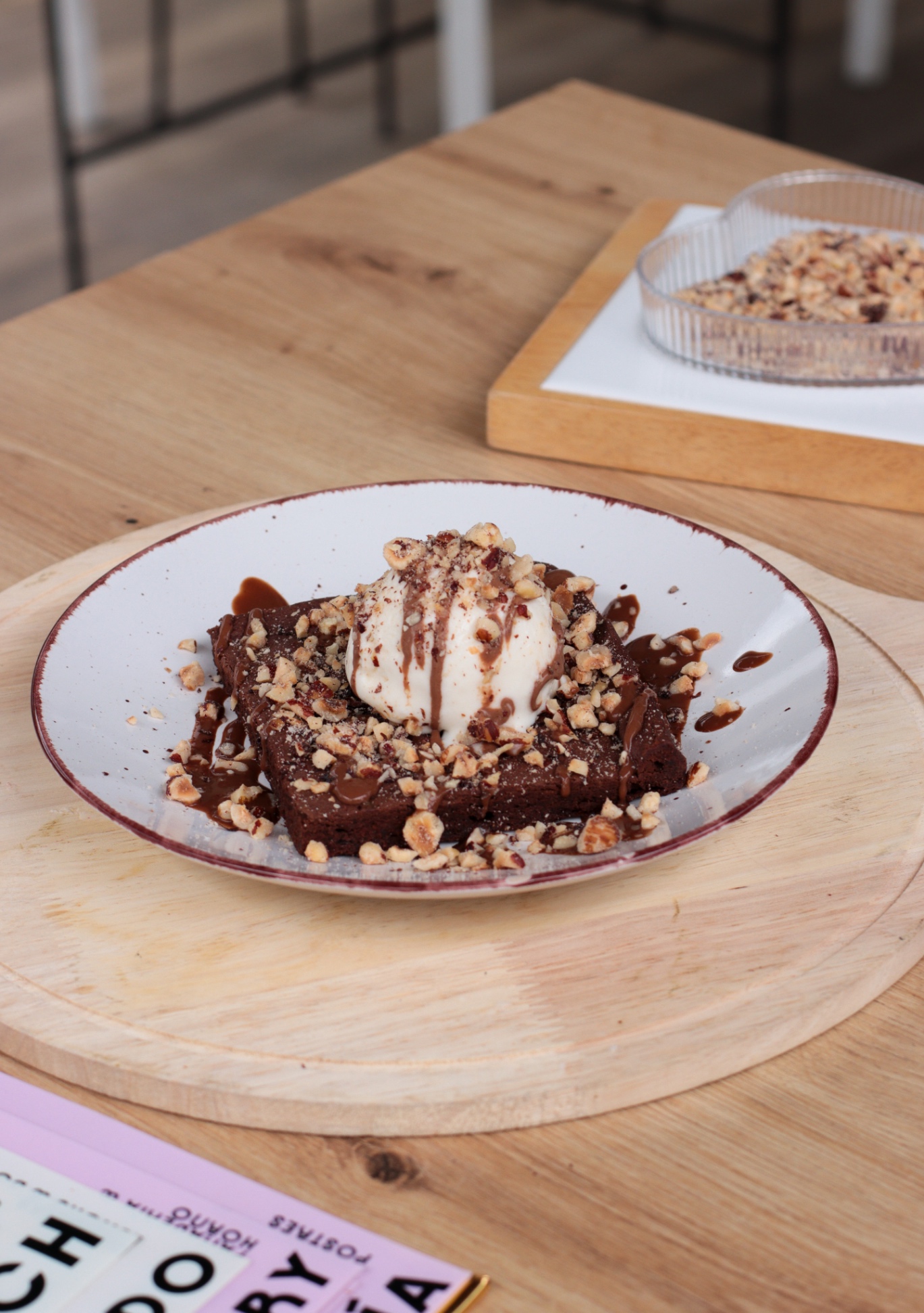 BROWNIE KETO CON HELADO KETO (low carb)