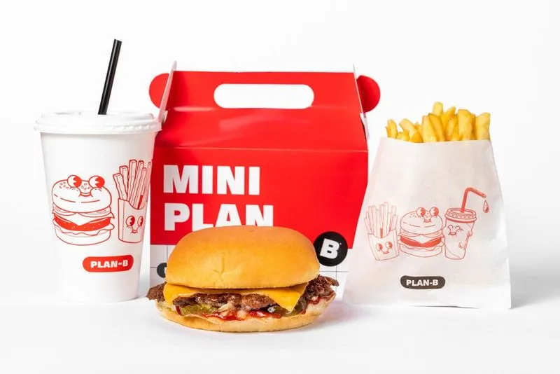 Mini Plan Burger