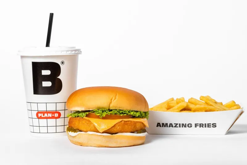 Combo Chicken Burger Deluxe